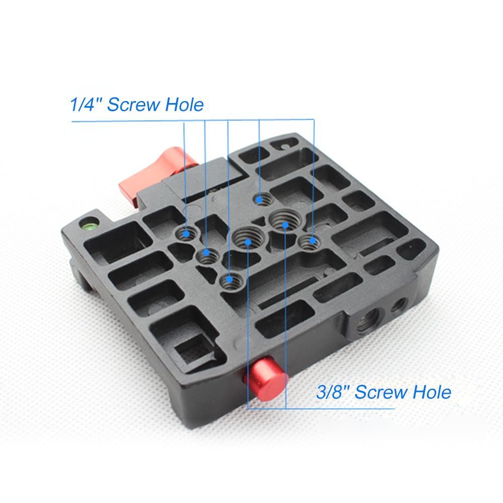 P200 Quick Release Clamp Adapter + Plate for Manfrotto 577 500 501 AH 701503 HDV