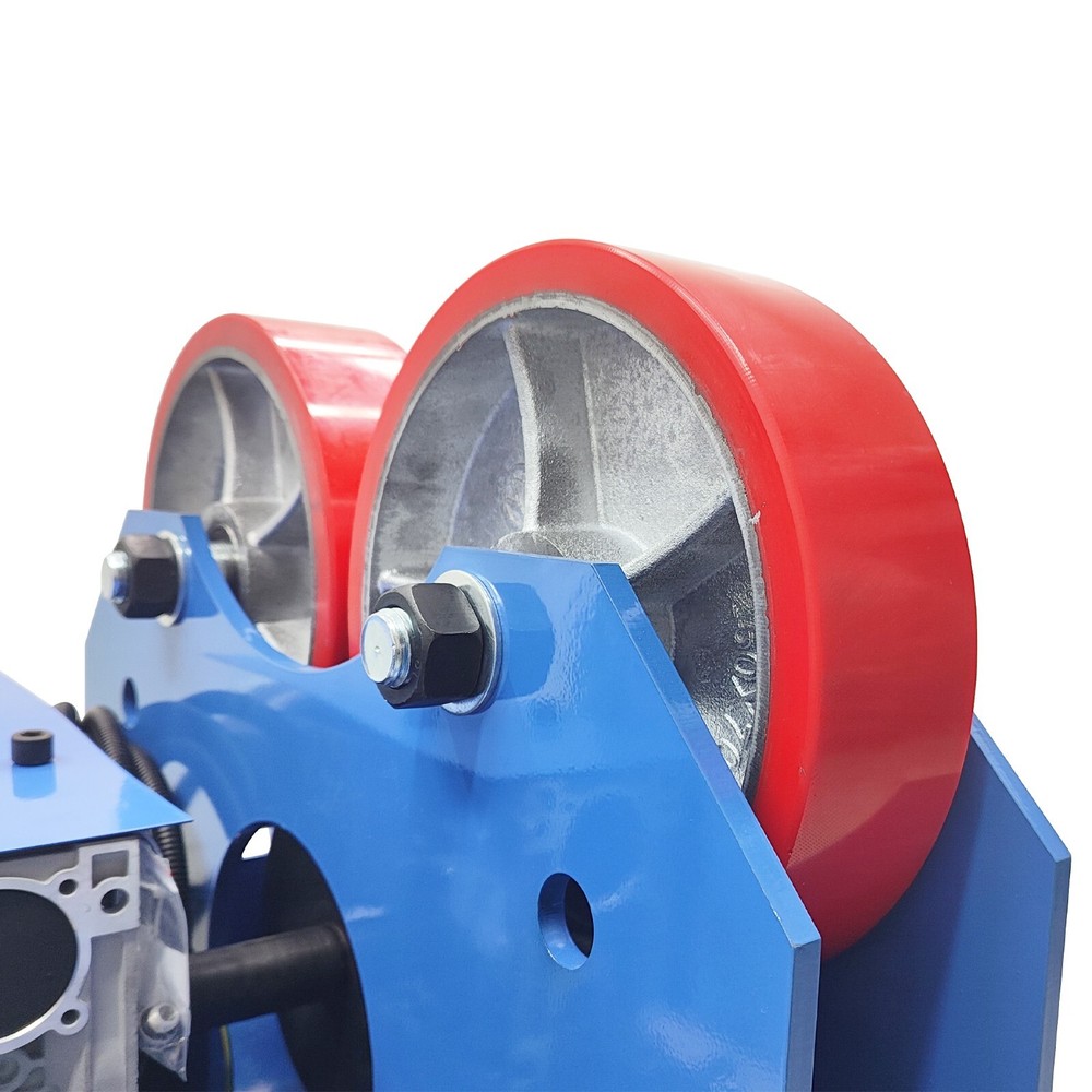 110V 2000KG/4400 lbs Digital Display Welding Roller Rack Welding Roller Bracket