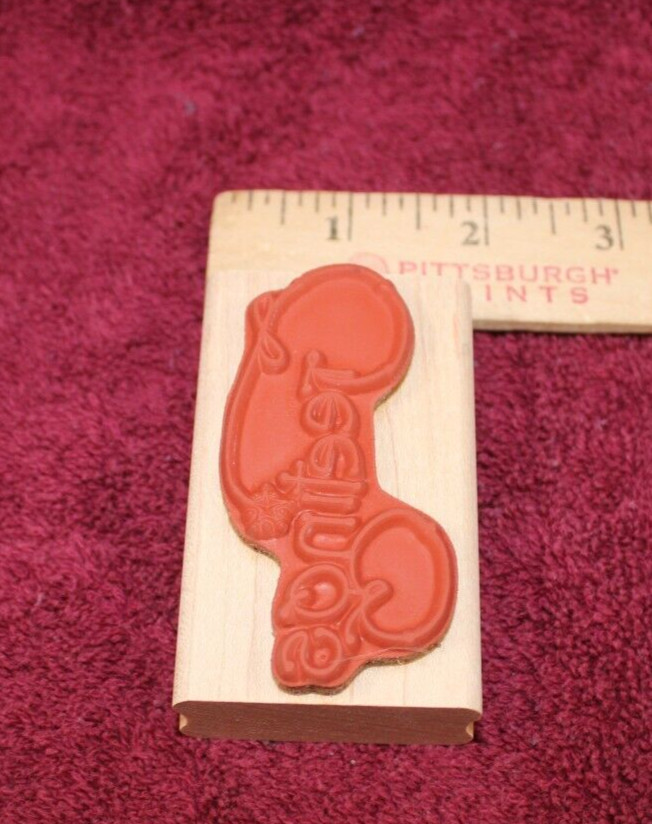 Annette Watkins Rubber Stamp - Greetings