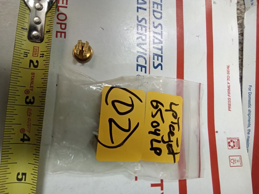 Spraying Systems TeeJet 6504LP Flat Spray Nozzle NEW , D2
