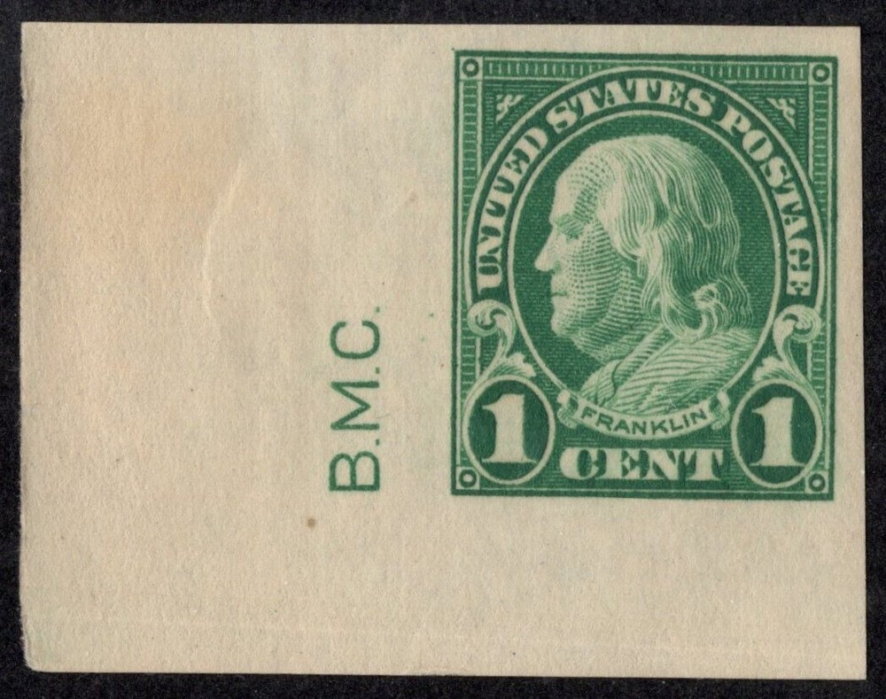 U.S. - 575 - With Siderographers Initials (B.M.C) - Never Hinged
