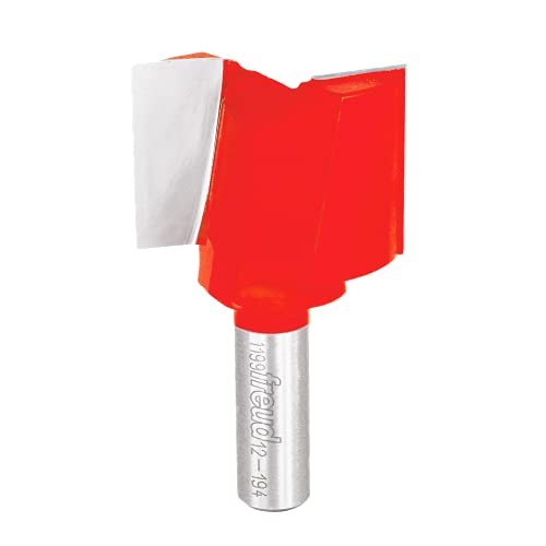 Freud 12-194 1-3/4" Diameter Double Flute Straight Bit (Eclipse Grind)