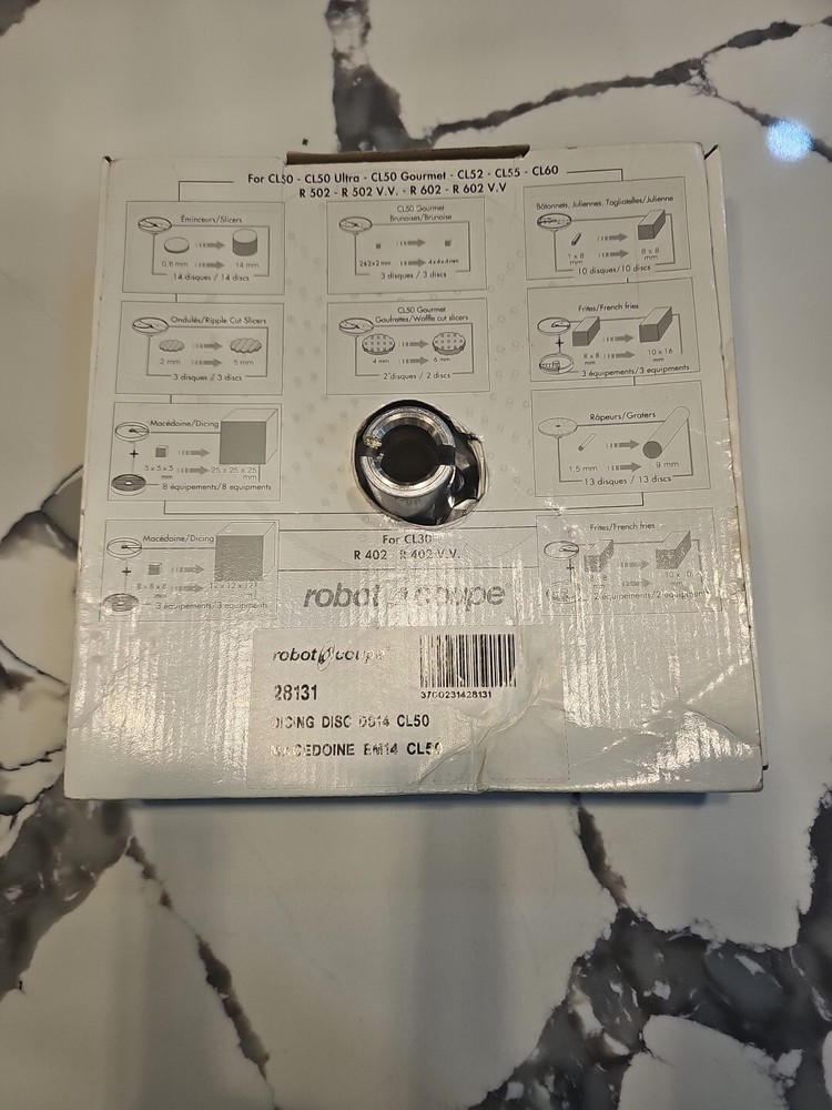 Robot Coupe CL50 Dicing Slicer Blade - 28131W - DS14