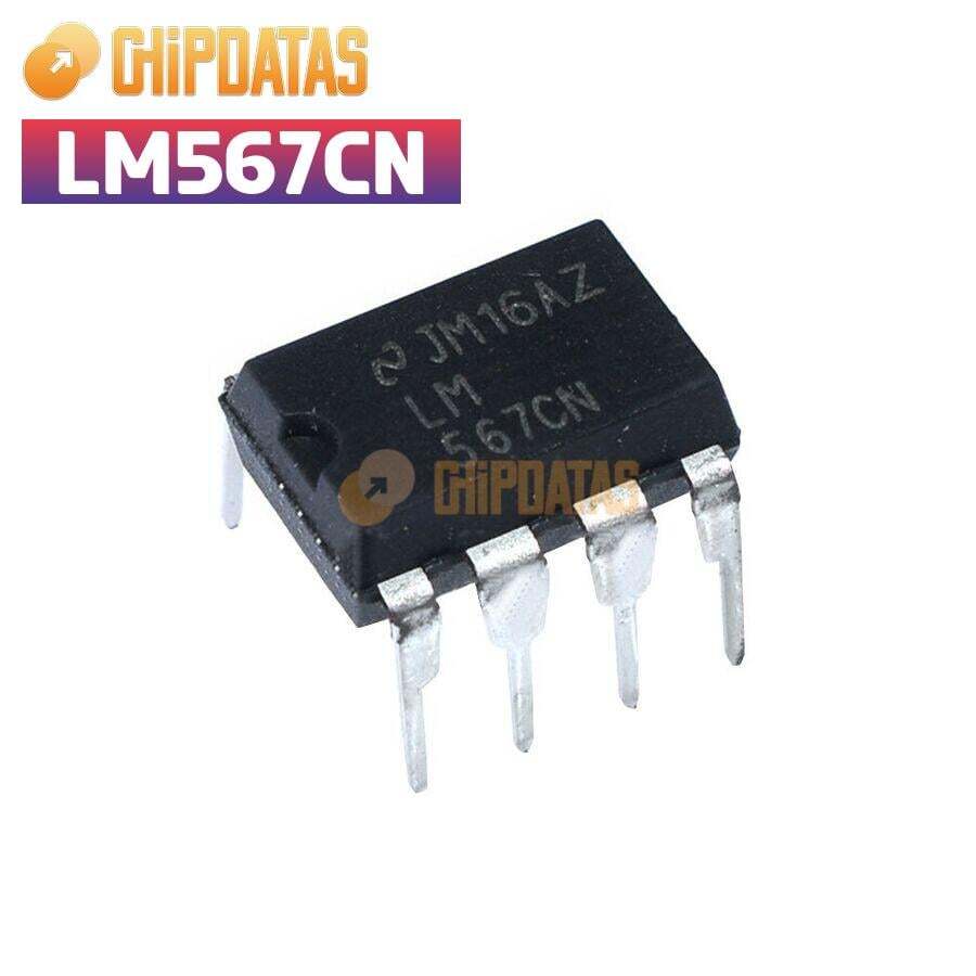 40PCS New National Semiconductor LM567CN DIP-8 tone decoder IC