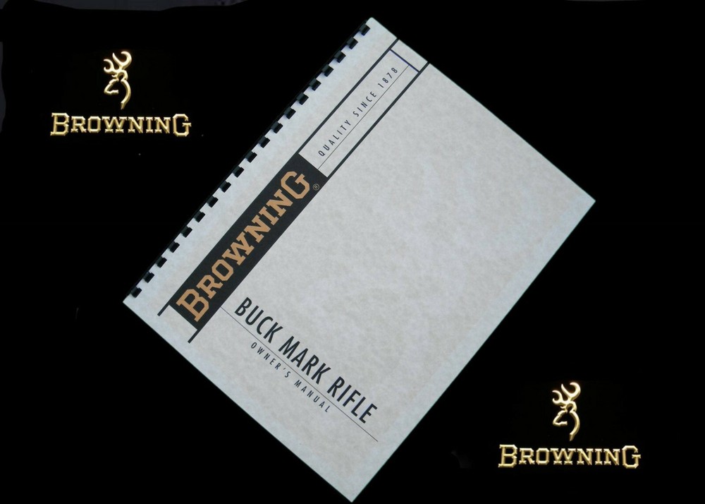 BROWNING Buck Mark Rifle Owners Manual
