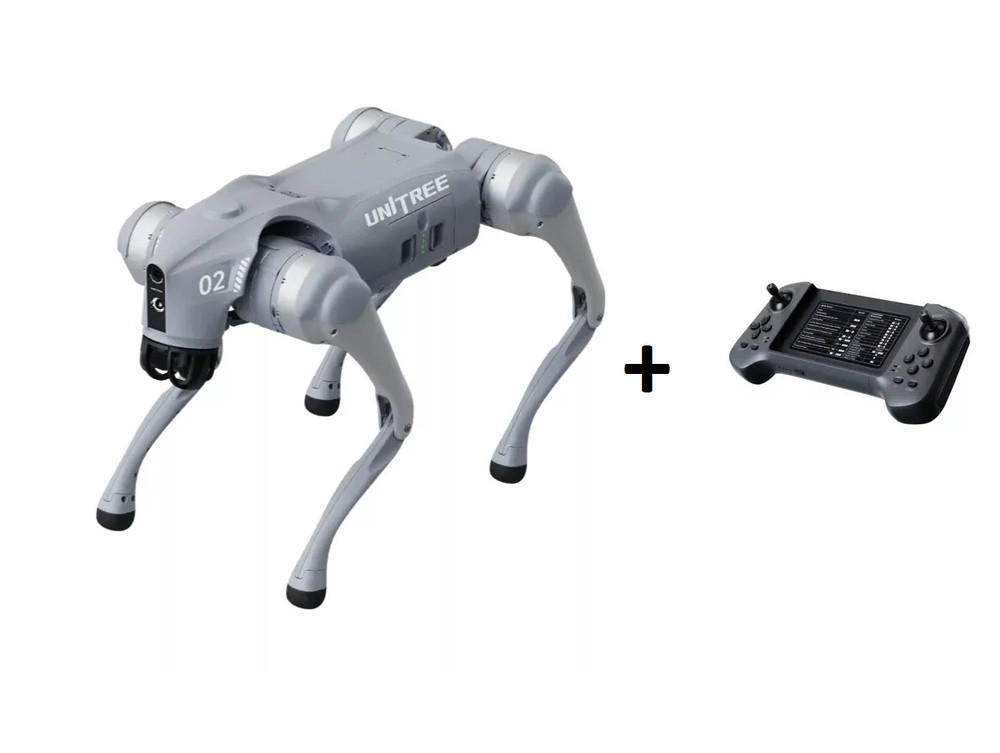 Unitree Go2 Pro Robot Dog with Unitree R3 Controller - Smart AI Technology