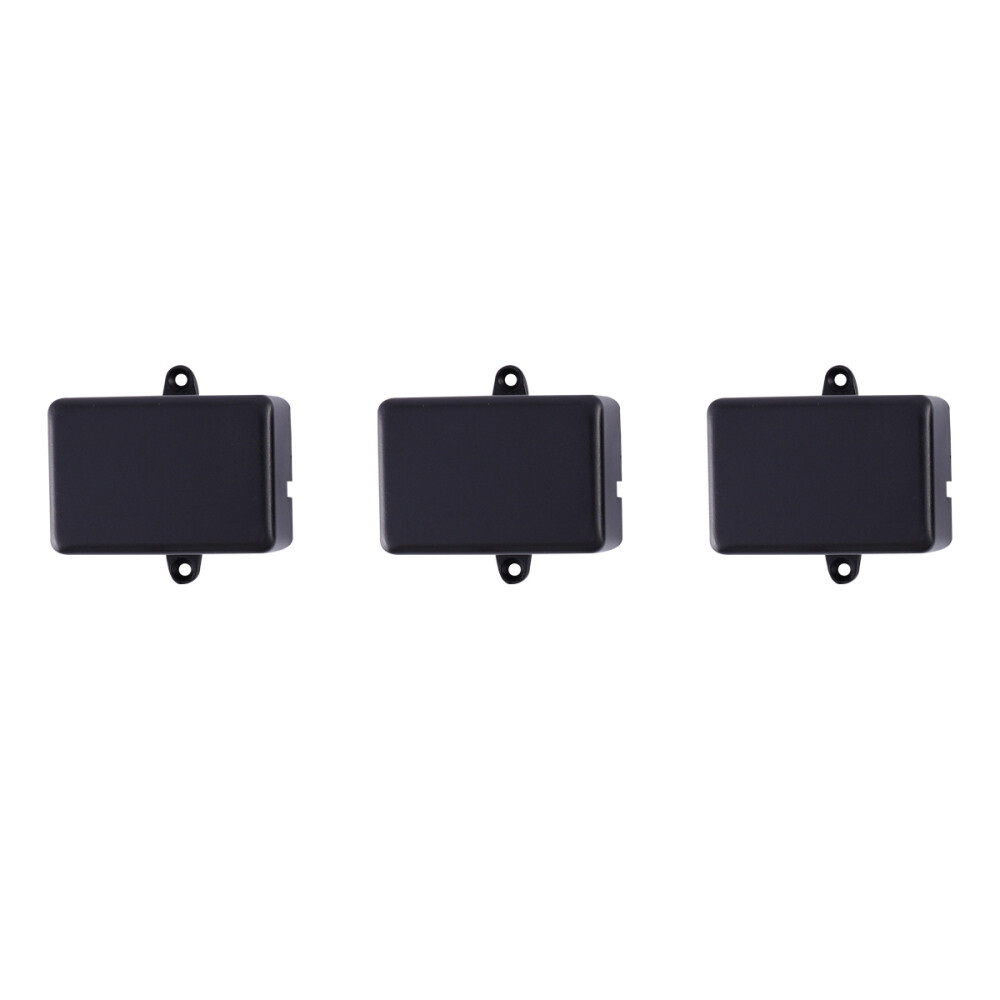3 Pcs Small Project Box Enclosure Black Box Electronic Project Box