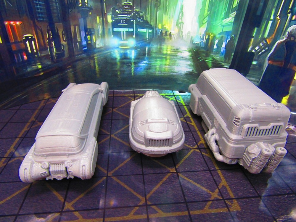 3pc City Hover Transportation Set