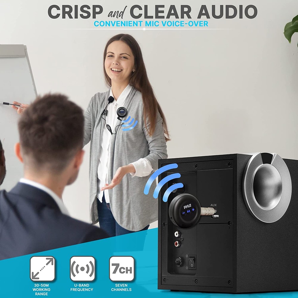 PylePro PDWMU20 Wireless Audio Transmitter Set