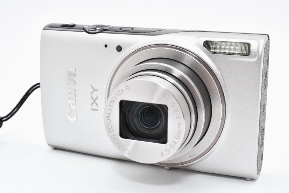 Canon IXY 650 Silver Compact Digital Camera Tested Good Condition