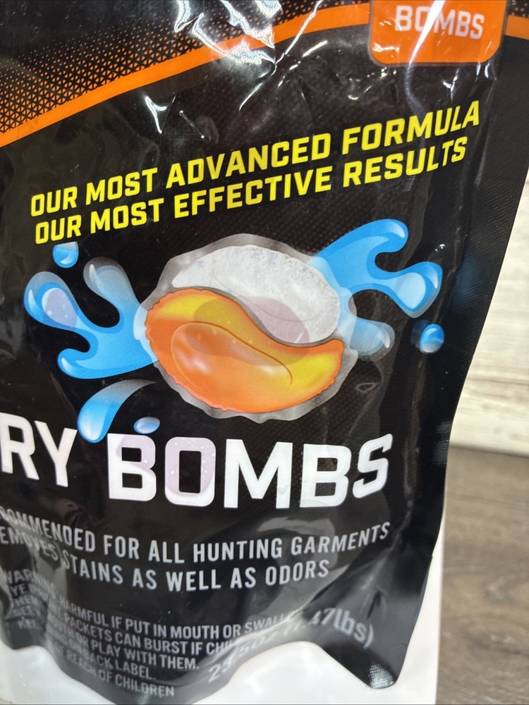 Dead Down Wind Black Odor Eliminator Unscented Premium Laundry Bombs 🔥👀