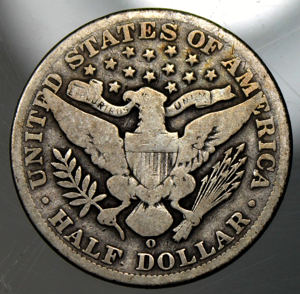 1902 O Barber Half Dollar - VG !!