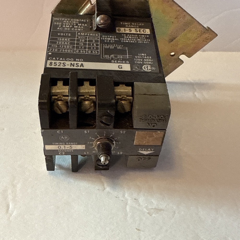 Allen-Bradley 852S-NSA Series G Solid State Timing Relay