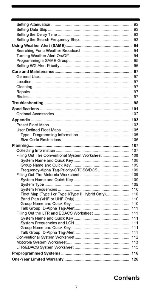 Uniden BC246T Instructions Operating Manual User Guide COIL BOUND
