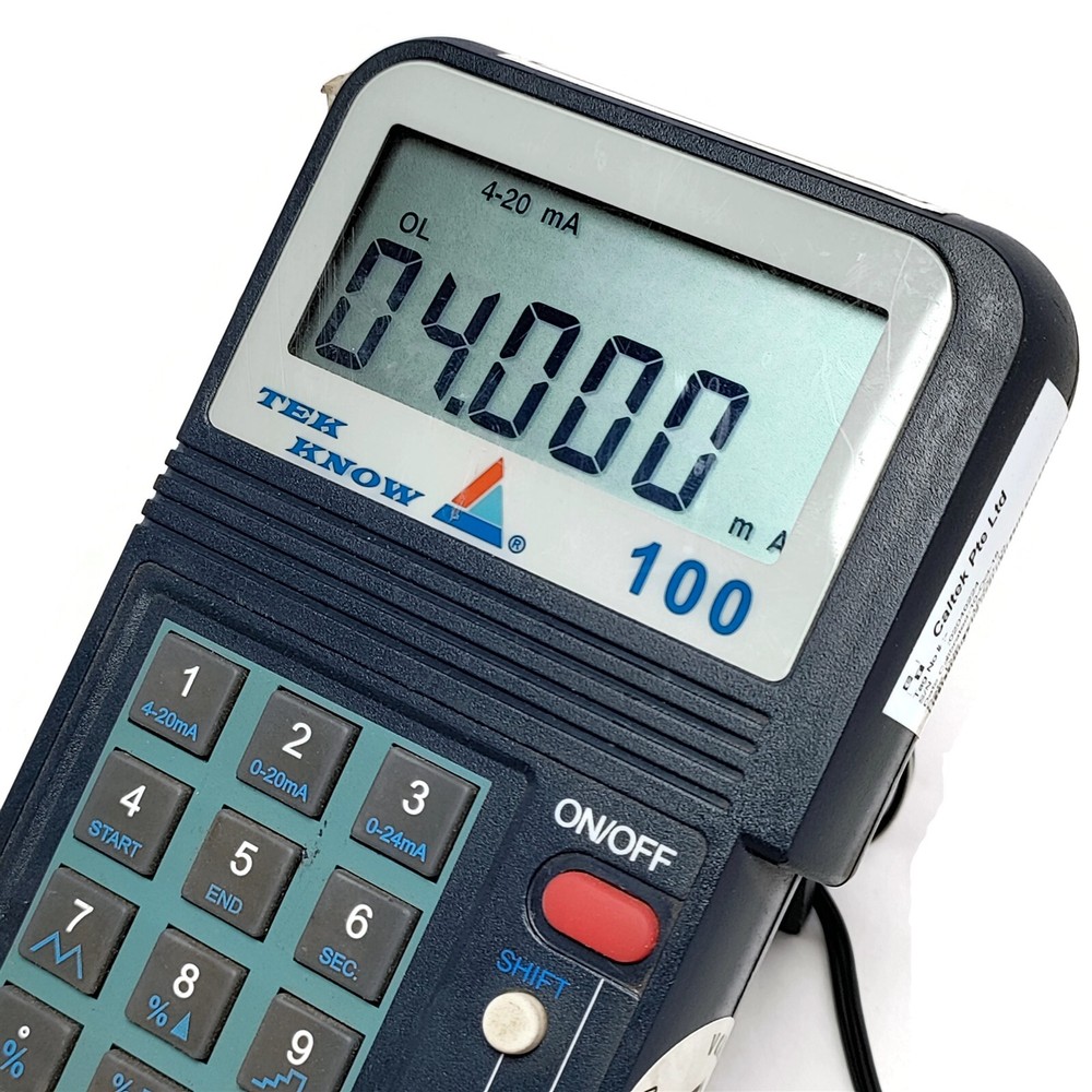 Tek Know 4~20mA Loop Calibrator. Model 100. Made in Taiwan