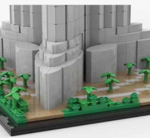 Burj Khalifa MOC Modular Building Set Skyscraper Bricks Toy Model Gift