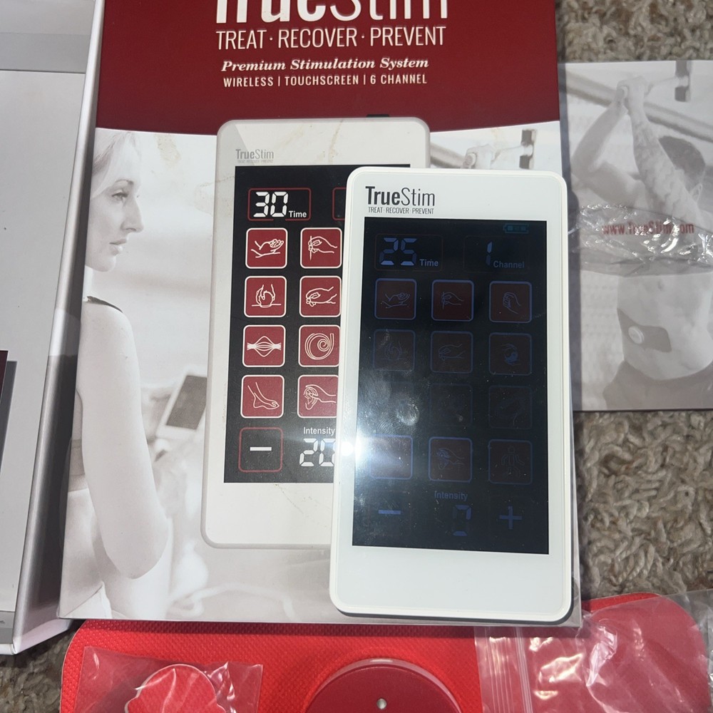 True Stim 6 Channel Wireless Touchscreen Premium Stimulation System Complete