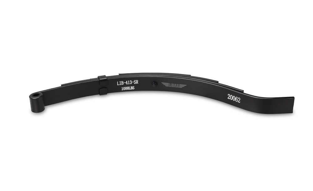 LIBRA Trailer Leaf Spring 4 Leaf Slipper 1000lb Cap for 2000lb Axle & U Bolt Kit