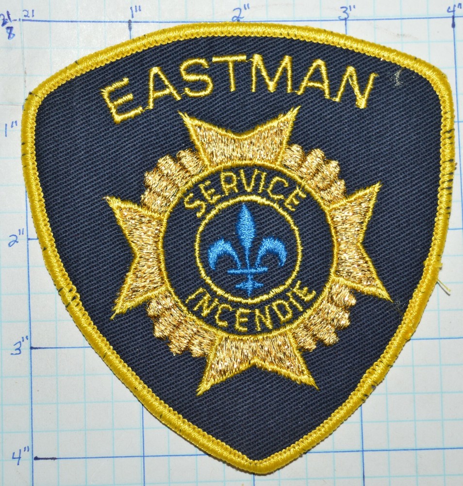 CANADA, EASTMAN FIRE DEPT SERVICE INCENDIE QUEBEC PATCH