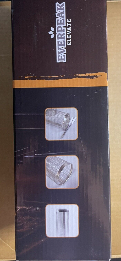 Everpeak Grill Masters Rolling Basket Kit