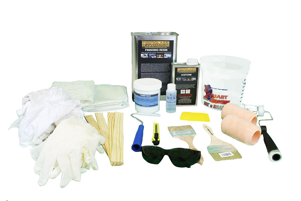 Structural Polyester Putty for Bonding and Repair-Quart- Includes Catalyst