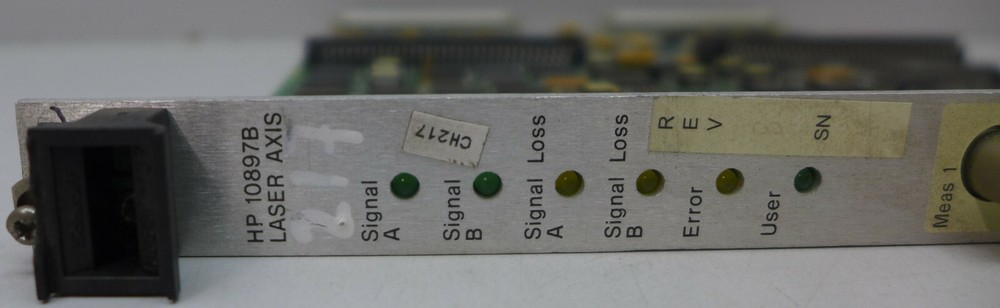 HP 10897B Laser Axis VME Module with STW94270B Extender