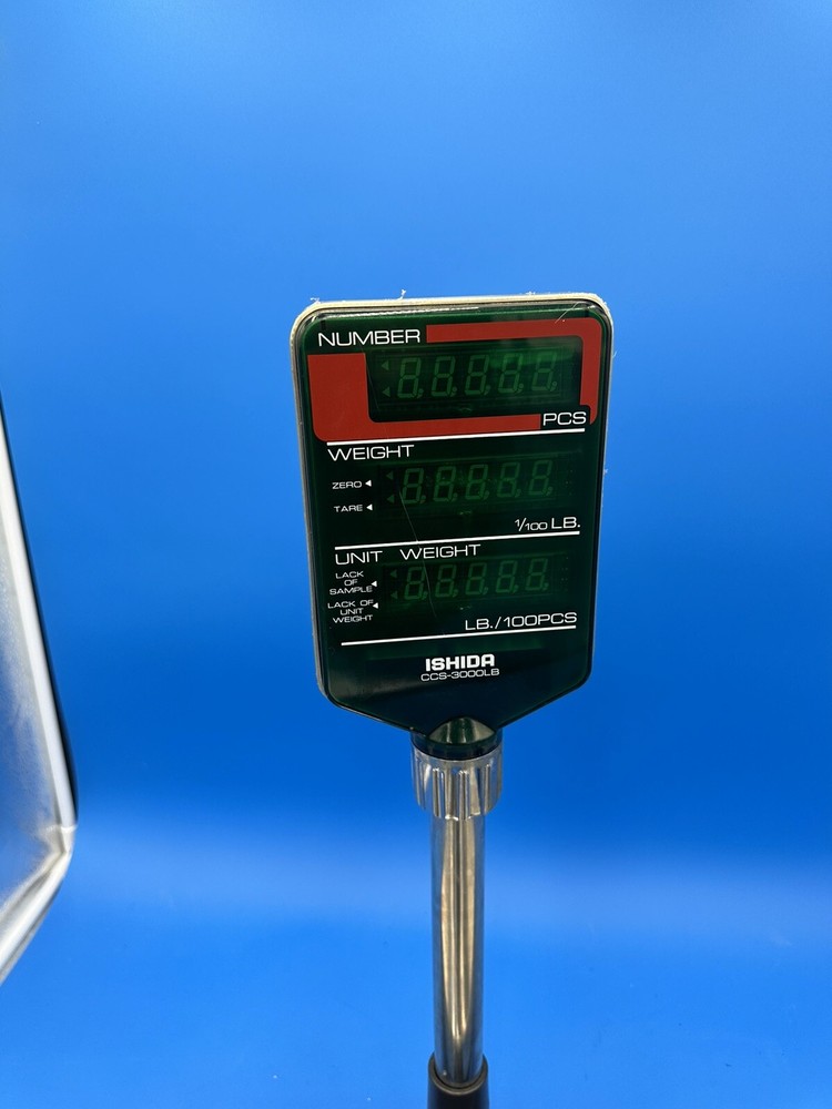 ishida CCS-3000lb scale Excellent Condition TESTED