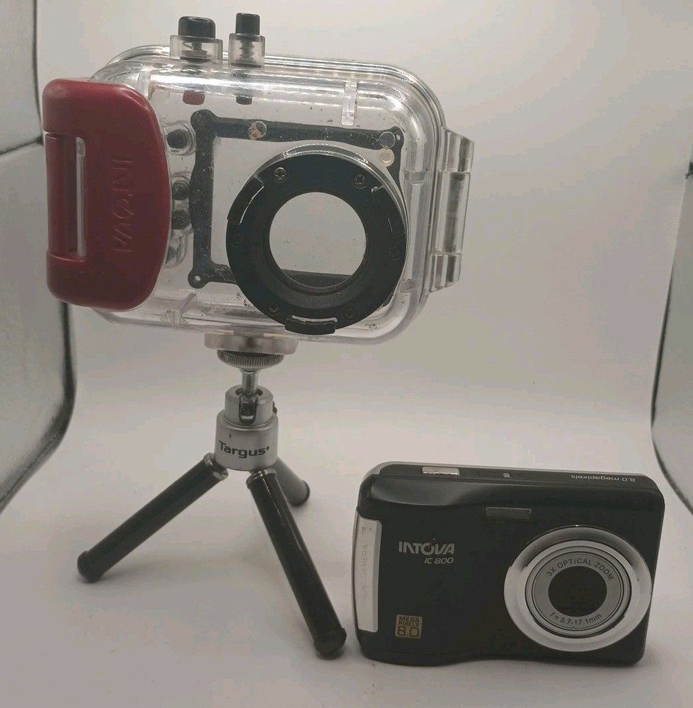 Intova IC800 Camera Pulse Underwater Case Please Read