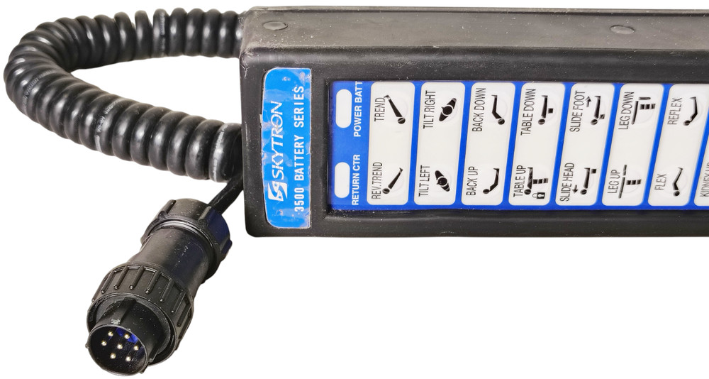 Skytron 3500 Battery Series Surgical Table Controller 7-Pin Hand Control