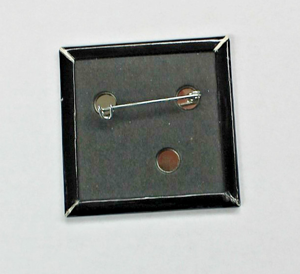 DON'T COPY THAT FLOPPY diskette button Black pinback 1992 MC Double Def DP