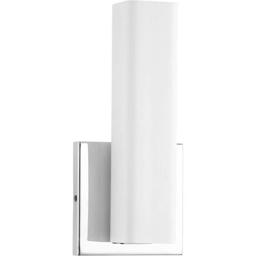 Progress Lighting P710049-015-30 One-Light LED Wall Bracket, Polished Chrome