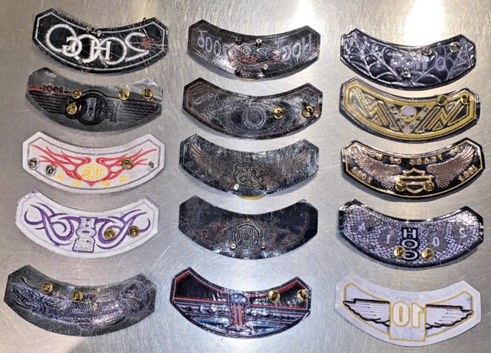 HOG Pin And Patch Harley Davidson Owners Group Lot 2000 Thru 2014 + Extras