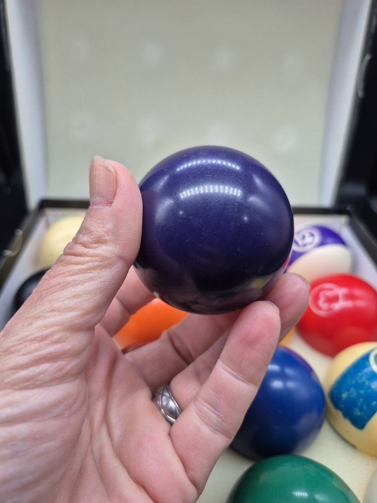 Vtg Pool Ball Set