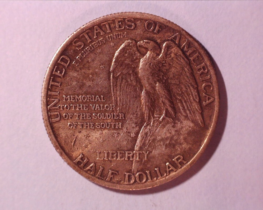1925 Stone Mountain Silver Half Dollar XF+ **128-6