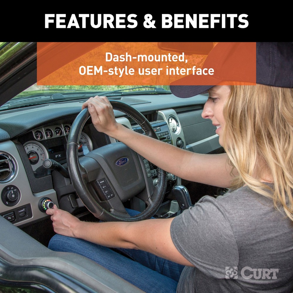 CURT Spectrum Integrated Proportional Trailer Brake Controller Module - 51170