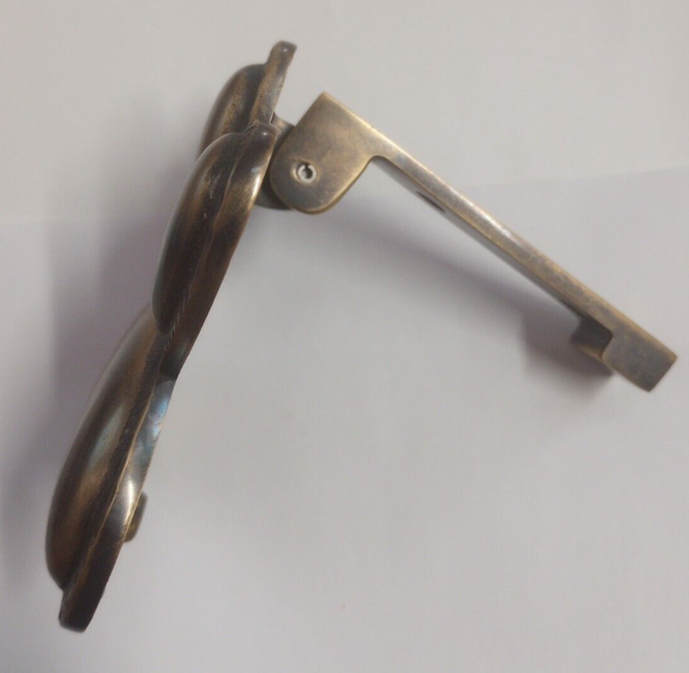 Decorative Solid Brass Paw Hardware Door Knocker Heritage Finish