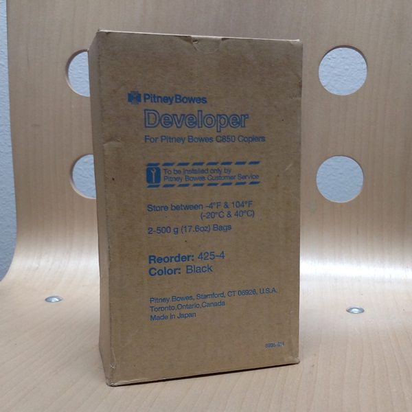 Pitney Bowes Black Developer for Pitney Bowes C850 Copiers 425-4
