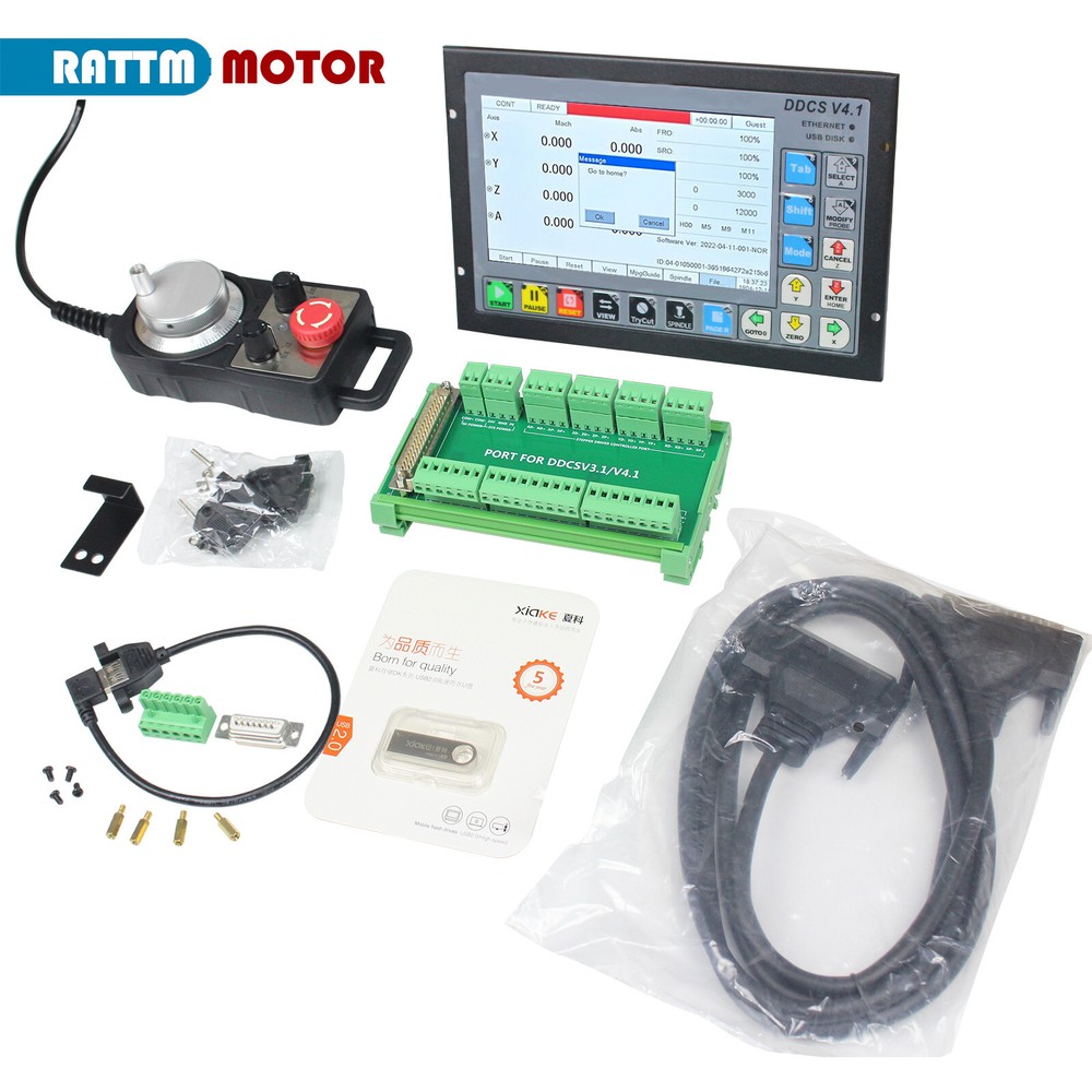 3 Axis Nema23 2N.m Closed Loop Servo Motor Driver CNC Controller Kit DDCSV4.1