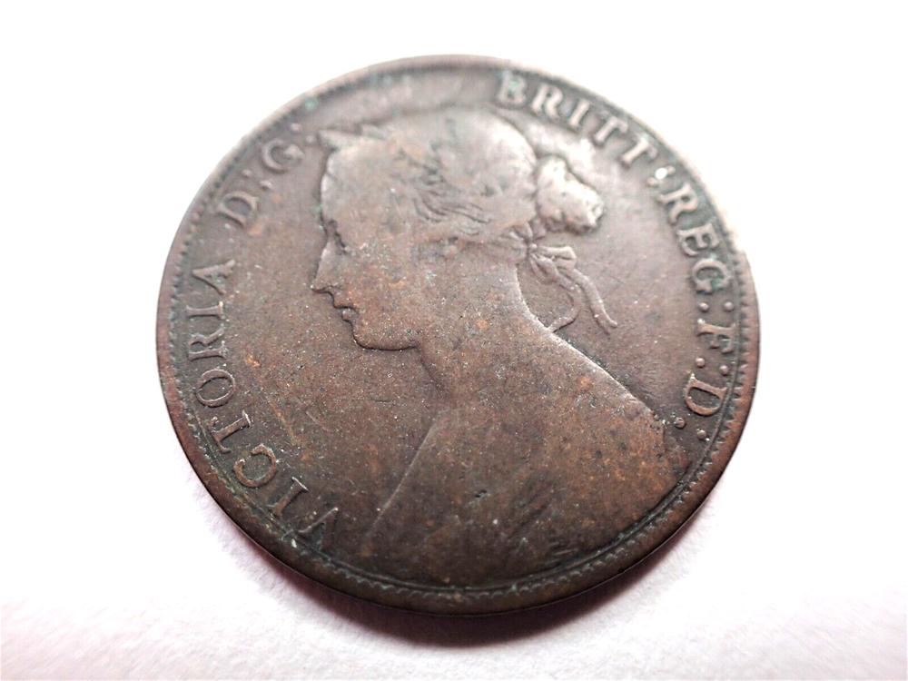 1861 NOVA SCOTIA ONE CENT VICTORIA COIN