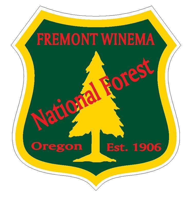 Fremont Winema National Forest Sticker Decal