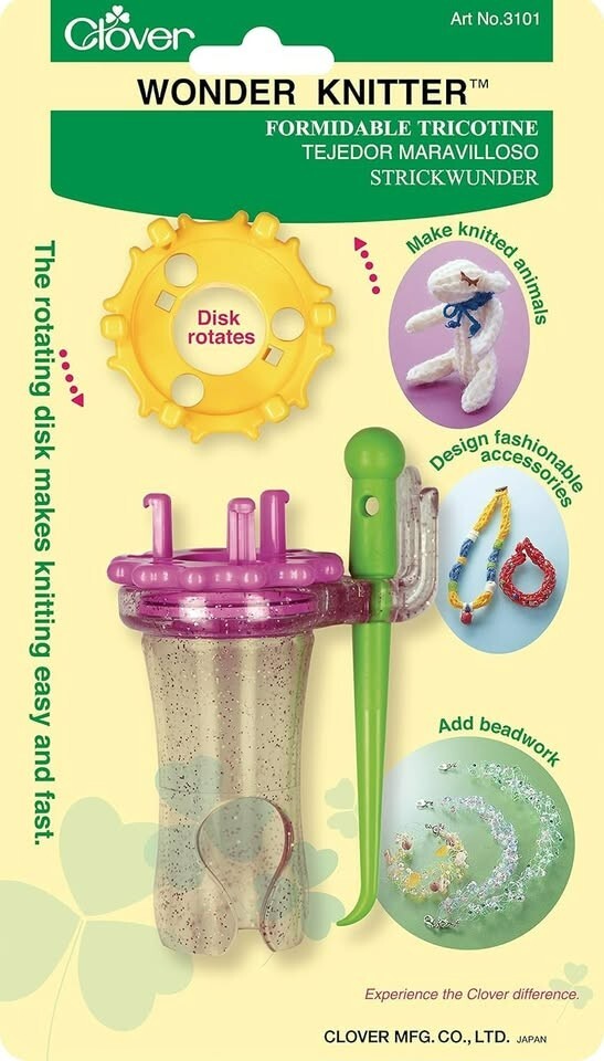 Wonder Knitter Kit  By Clover New