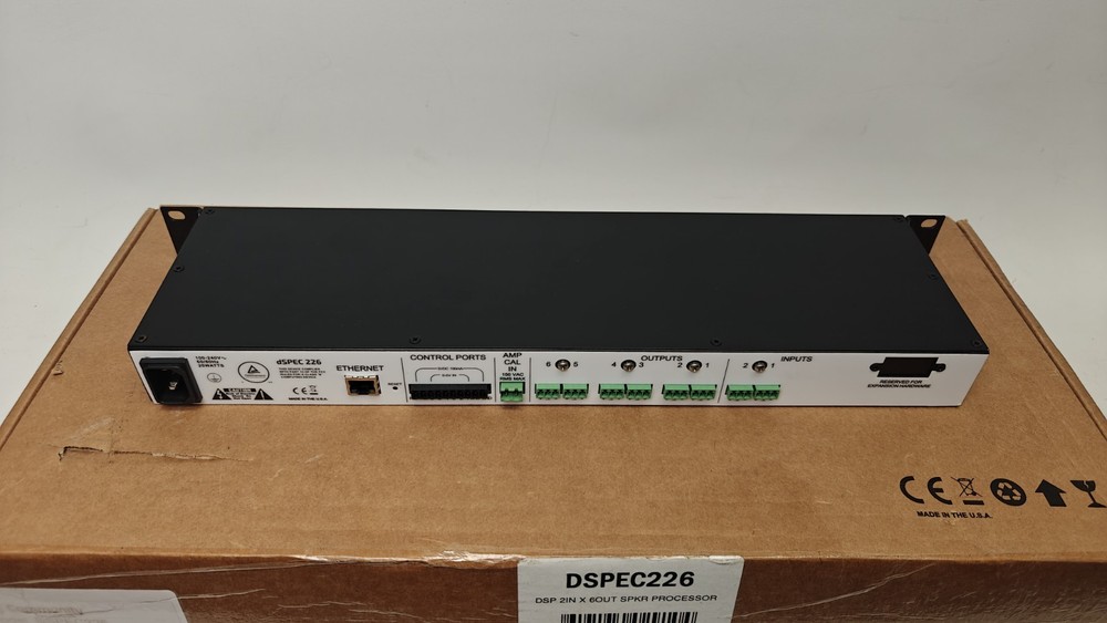 Community dSPEC 226 DSP 2 IN X 6 Out Speaker Processor