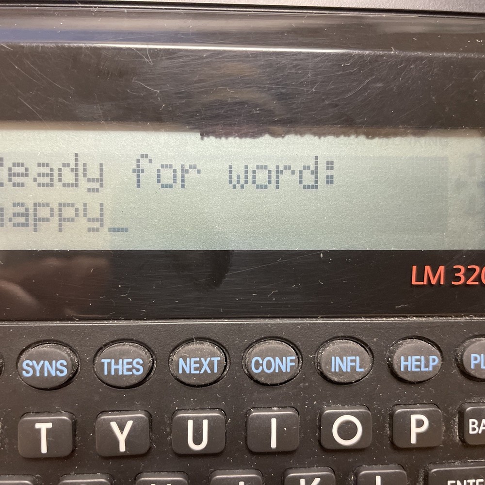 Franklin Language Master LM 3200