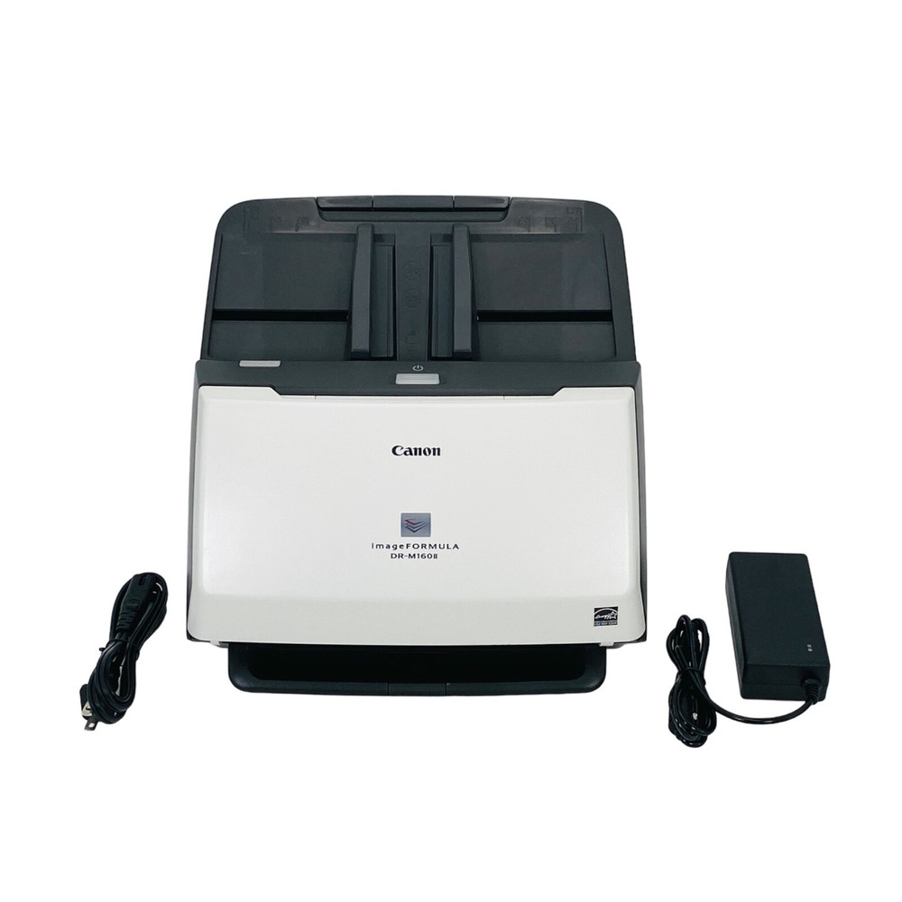 Canon ImageFORMULA DR-M160II Office High-Speed Document Scanner w/AC Adapter