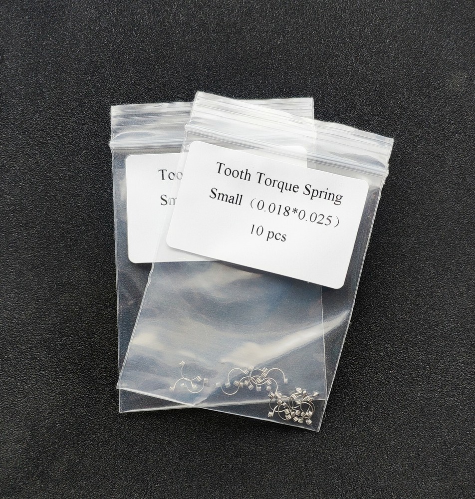 10pcs Dental Orthodontic Torquing Anterior Teeth Wire Torque Rectangular Spring
