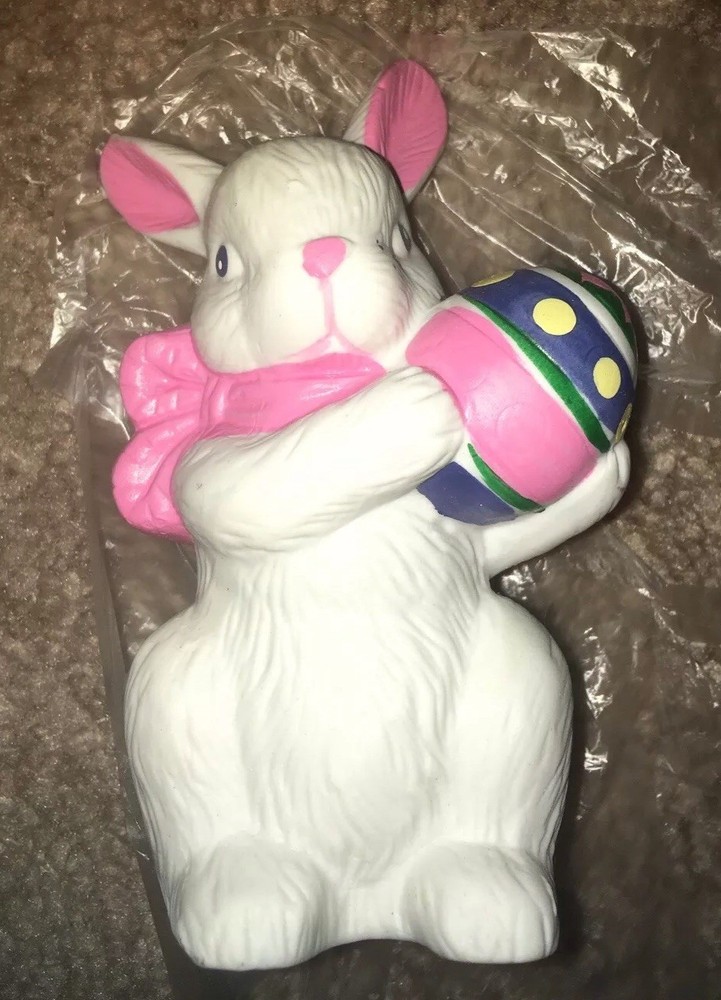 Vintage Ms Bunny Easter Figurine