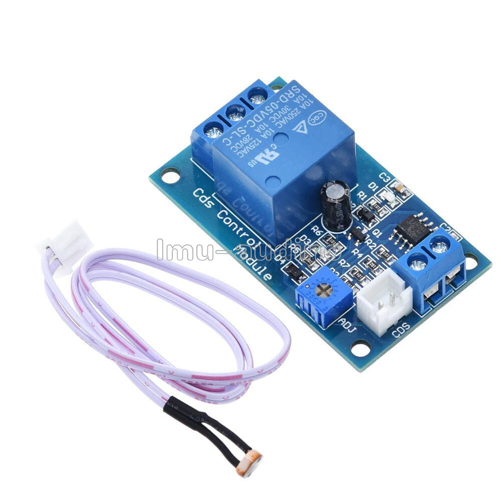 5V/12V XH-M131 Light Control Switch Detection Sensor Photoresistor Relay Module