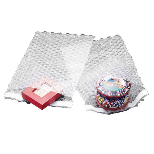 250 8x17.5 Bubble Out Pouches / Bubble Bags - Self Seal