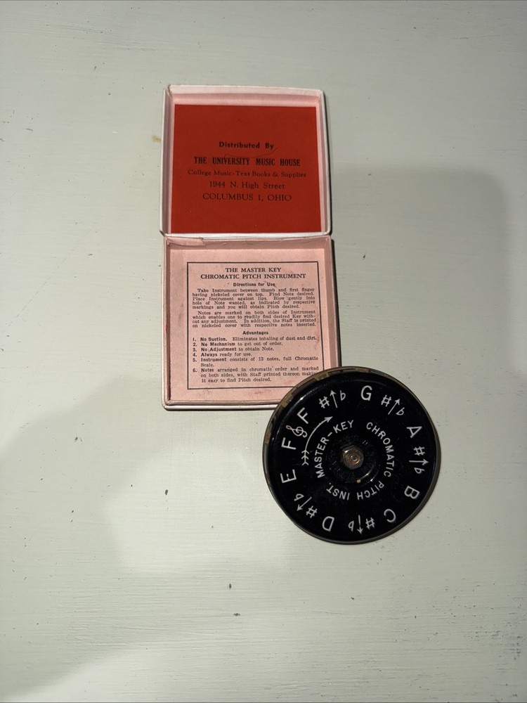 The Master Key Chromatic Pitch Instrument A440