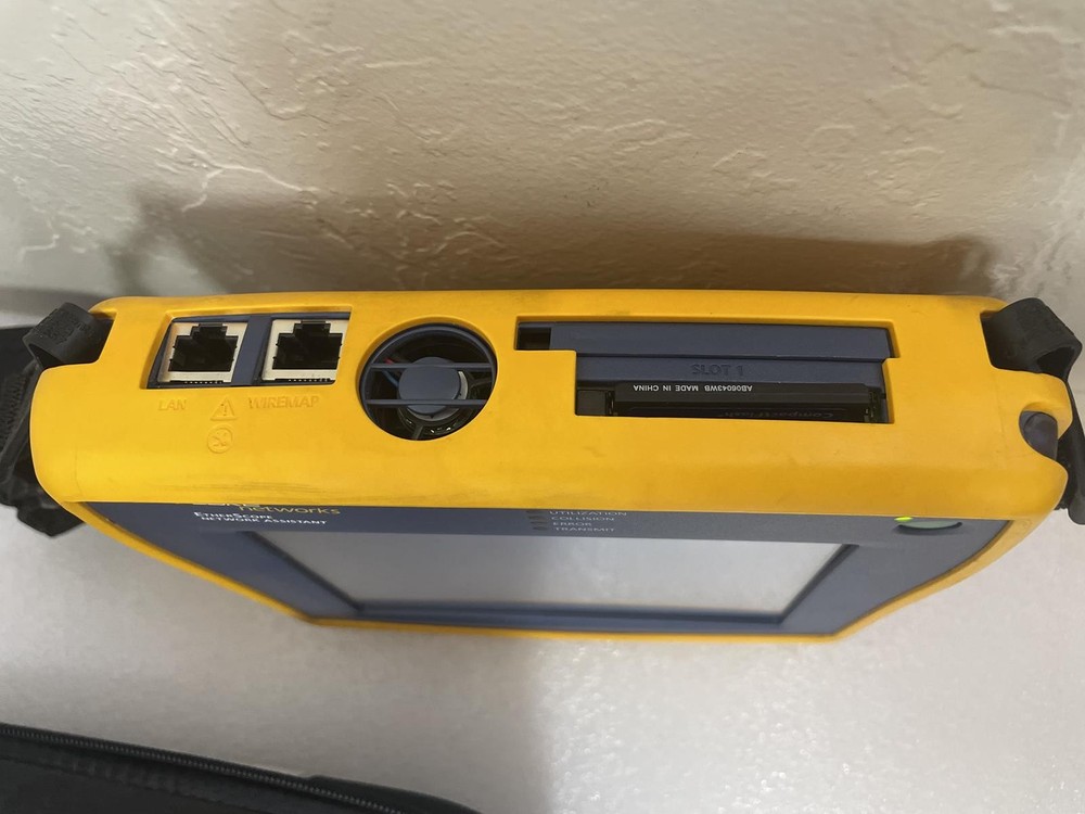 FLUKE NETWORKS ETHERSCOPE NETWORK ASSISTANT W/ WIREVIEW MAPPER